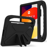 EIDERWOOD Xiaomi Redmi Pad SE Anti-Drop Tablet Case with Handle and Kickstand - Black