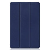 Samsung Galaxy Tab S9 FE+ (Plus) Tri-Fold Leather Case w. Stand - Blue