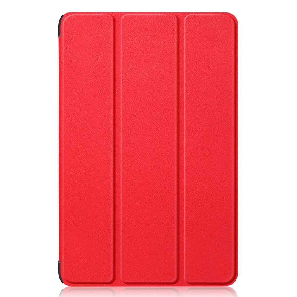 Samsung Galaxy Tab S9 FE+ (Plus) Tri-Fold Leather Case w. Stand - Red