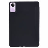 EIDERWOOD Xiaomi Redmi Pad SE Tri-Fold Artificial Leather Case - Black