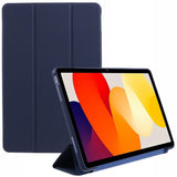 EIDERWOOD Xiaomi Redmi Pad SE Tri-Fold Artificial Leather Case - Dark Blue