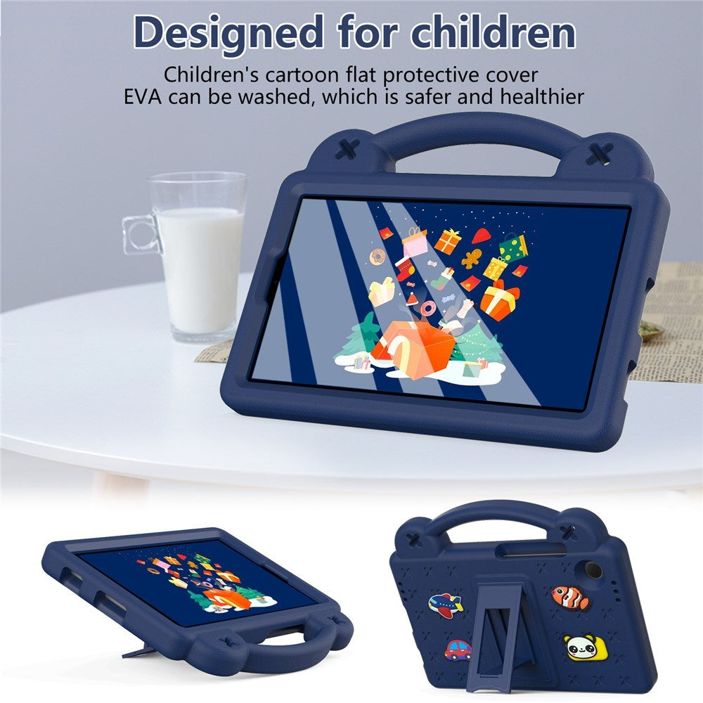 EIDERWOOD Samsung Galaxy Tab A11 / A9 Kids Case w. Kickstand - Dark Blue