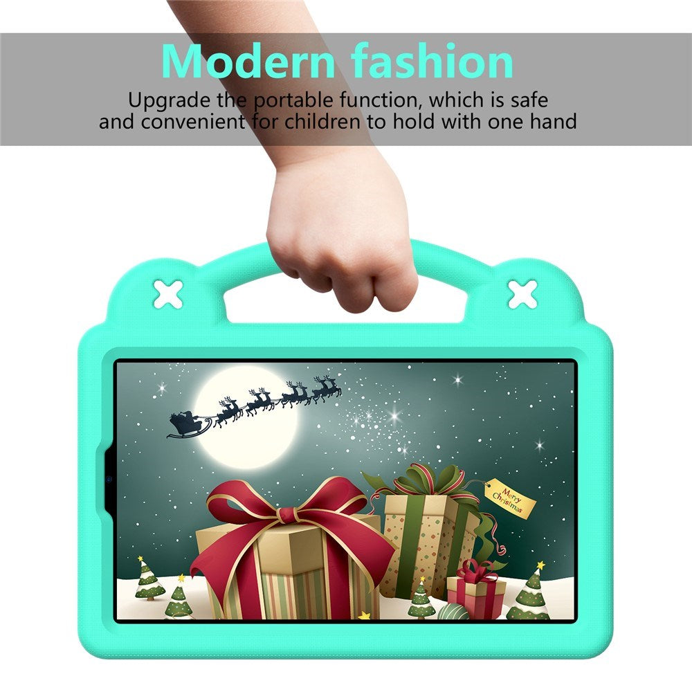 EIDERWOOD Samsung Galaxy Tab A11 / A9 Kids Case w. Kickstand - Green