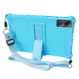 EIDERWOOD Xiaomi Redmi Pad SE Hybrid Case w. Stand Function & Shoulder Strap - Blue