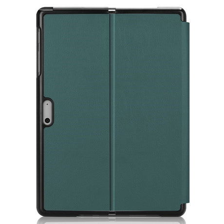 EIDERWOOD Microsoft Surface Go 4 Faux Leather Flip Case - Green