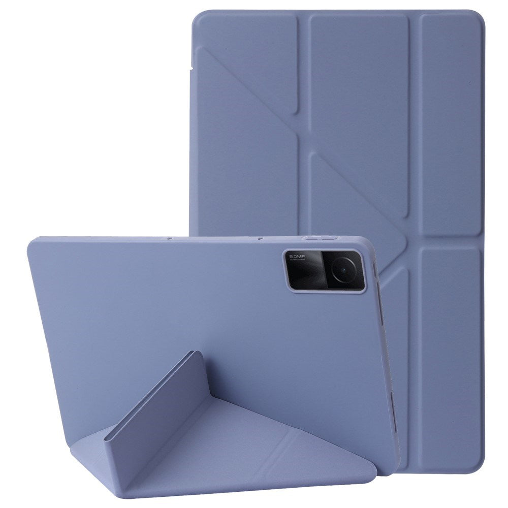 EIDERWOOD Xiaomi Redmi Pad SE Case - Flexible Origami Case - Purple