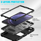 Samsung Galaxy Tab A9 Tough Case w. Kickstand - Black