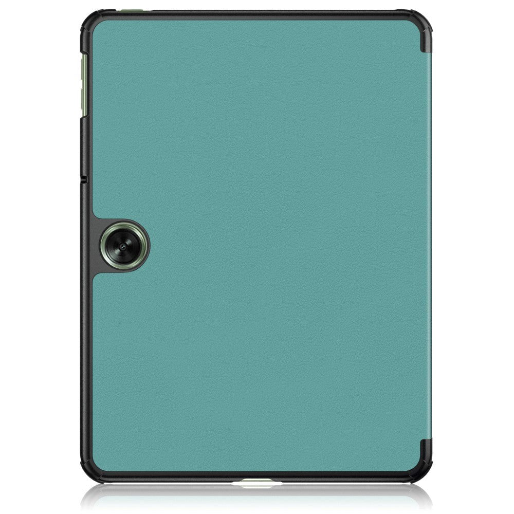 OnePlus Pad Go Tri-Fold Leather Case w. Stand - Turquoise