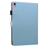 iPad 10.9" ( 2022) Leather Flip Case w. Animal Motif - Blue