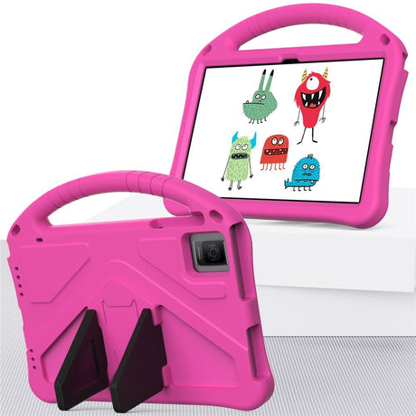 TCL Tab 10 Gen2 EIDERWOOD Kids Case with Handle & Stand Function - Pink