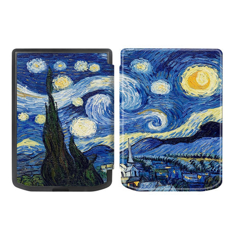 Pocketbook Verse Pro PU Leather Flip Case w. Seelp/ Wake-up Function - Painting