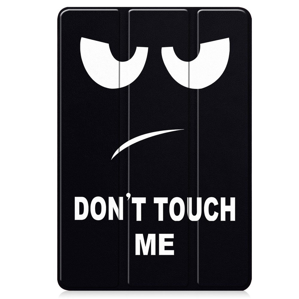 EIDERWOOD Xiaomi Pad 6S Pro Tri-Fold PU Flip Case with Sleep / Wake-up Function - "Don't Touch Me"