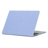 MacBook Air 15 M2/M3 (2023 2024) Hard Plastic Case with Glitter Design - Blue