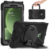 EIDERWOOD Samsung Galaxy Tab Active5 Tough Case w. Handholder & Kickstand - Black