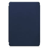 EIDERWOOD iPad Pro 11" (2024) Hybrid Flip Case w. Rotating Stand Function - Transparent / Dark Blue