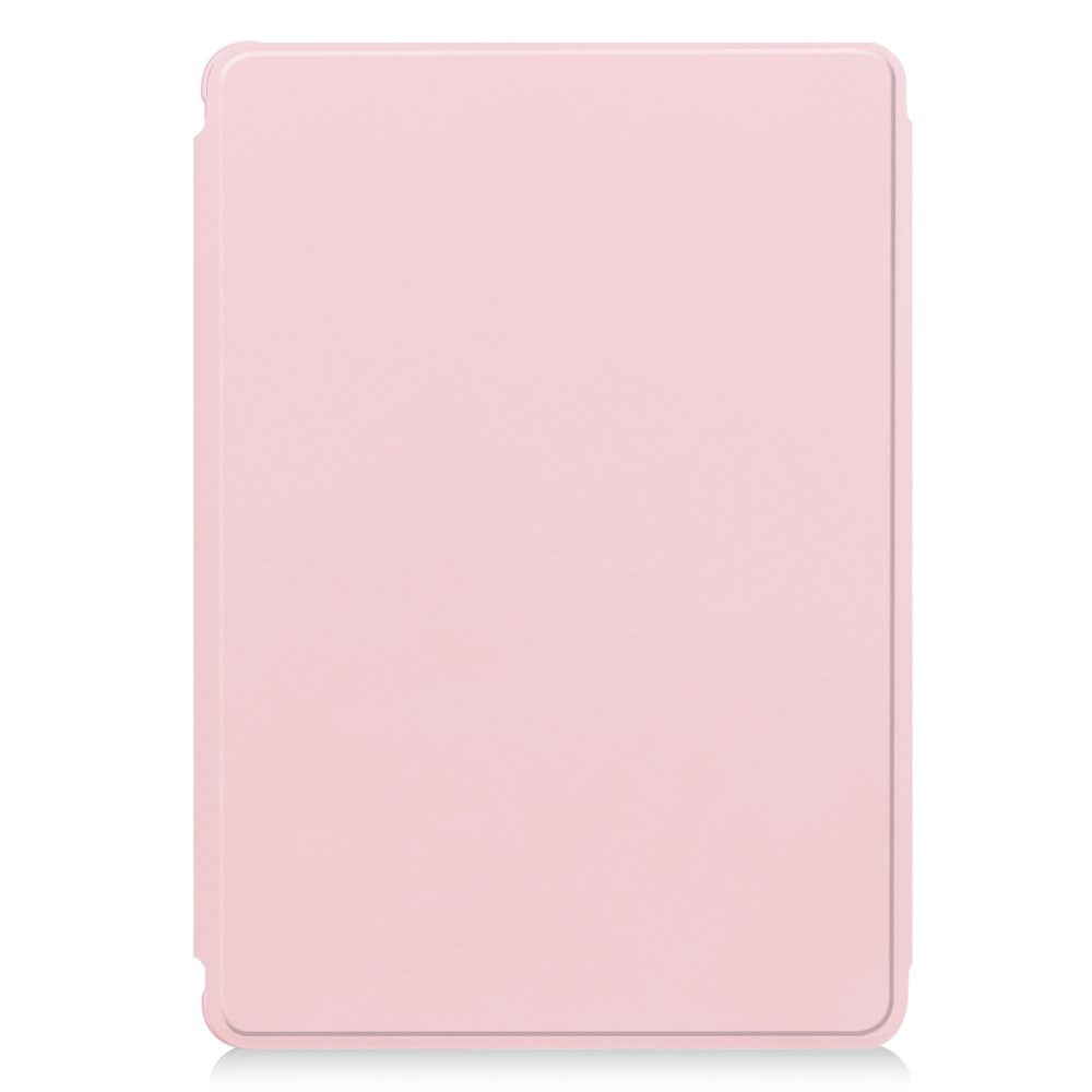 EIDERWOOD iPad Pro 11" (2024) Hybrid Flip Case w. Rotating Stand Function - Transparent / Pink