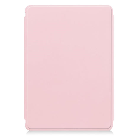 EIDERWOOD iPad Pro 11" (2024) Hybrid Flip Case w. Rotating Stand Function - Transparent / Pink