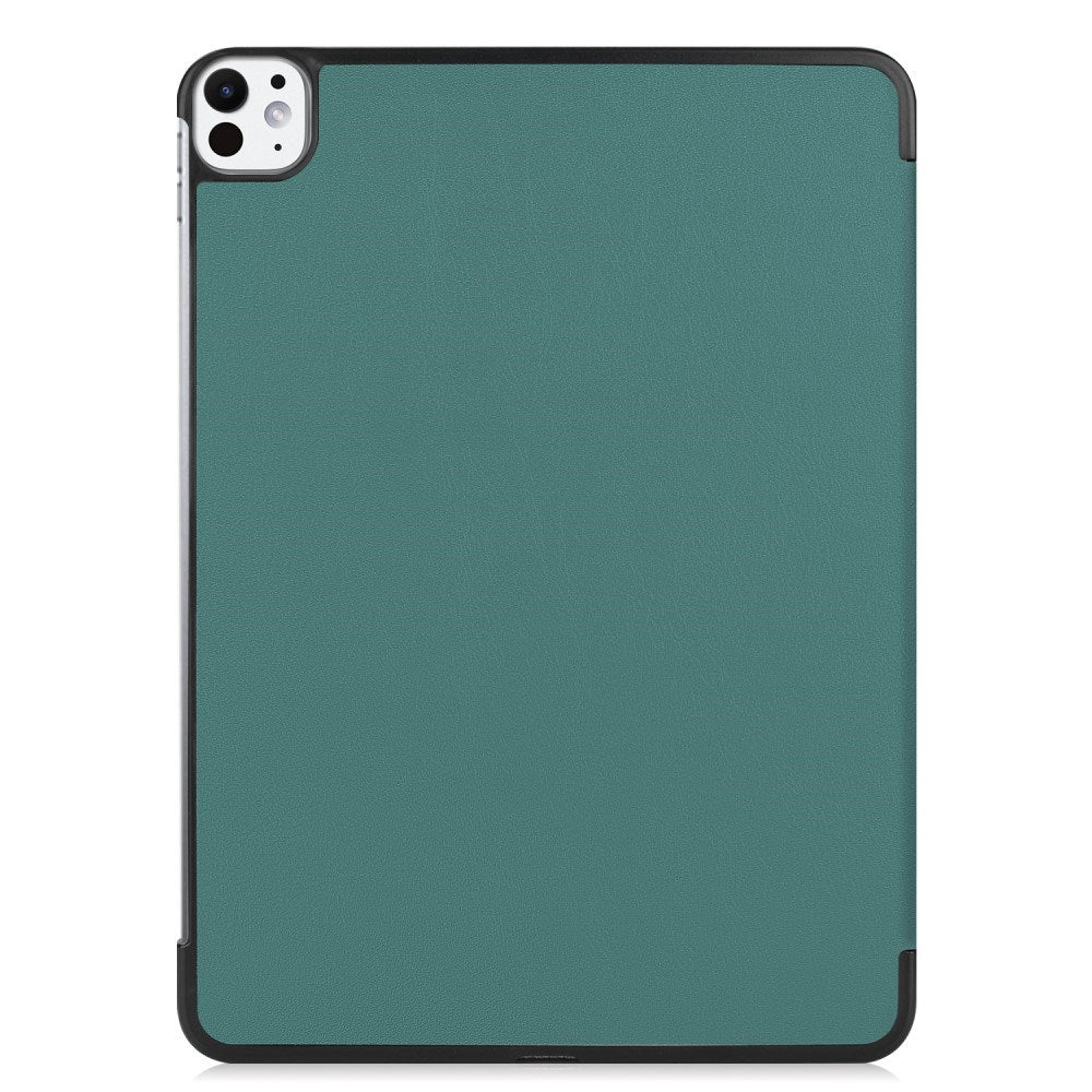 EIDERWOOD iPad Pro 11" (2024) Tri-Fold Leather Flip Case - Green