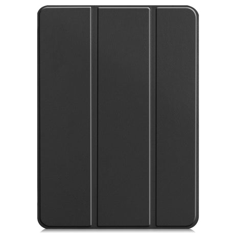 EIDERWOOD iPad Air 13" (2024) Tri-Fold Leather Flip Case - Black