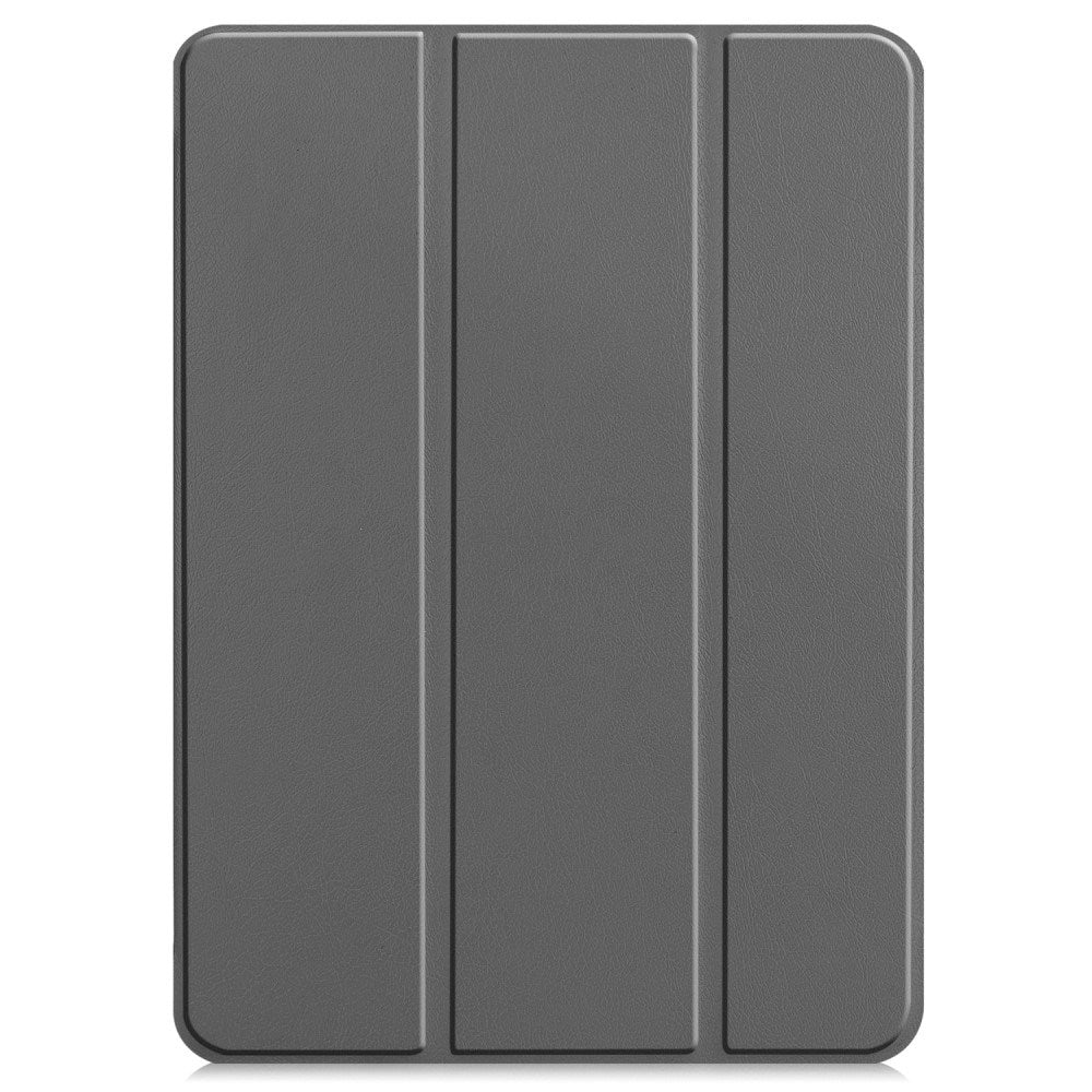 EIDERWOOD iPad Air 13" (2024) Tri-Fold Leather Flip Case - Grey