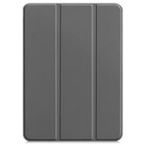 EIDERWOOD iPad Air 13" (2024) Tri-Fold Leather Flip Case - Grey