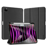 iPad Pro 11" (2024) DUX DUCIS DOMO Series Flip Case w. Pen Holder - Black