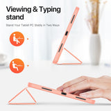 iPad Pro 11" (2024) DUX DUCIS DOMO Series Flip Case w. Pen Holder - Pink