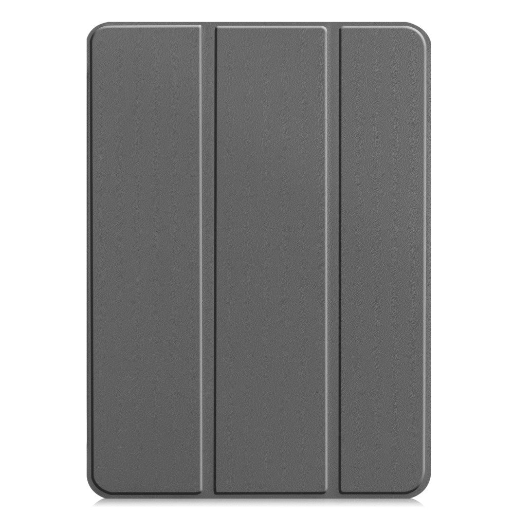 EIDERWOOD iPad Pro 13" (2024) Tri-Fold Leather Flip Case - Grey