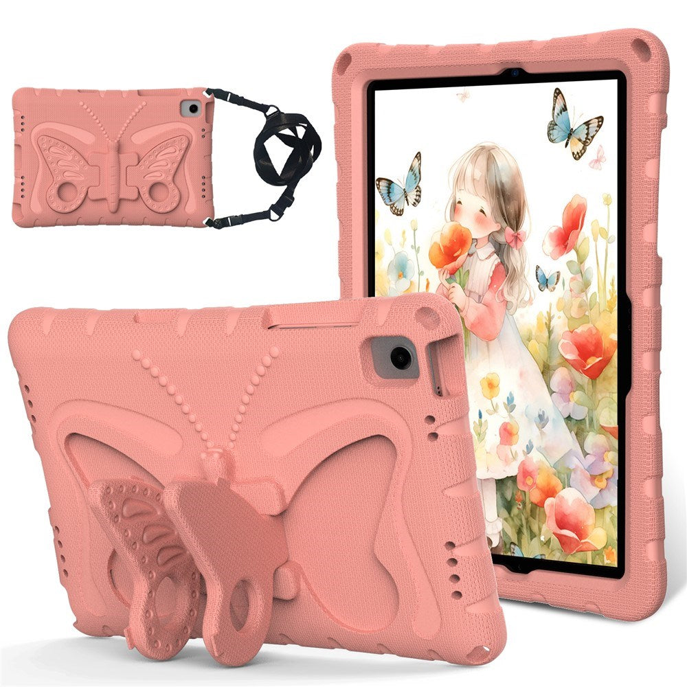 Samsung Galaxy Tab A11+ (Plus) / A9+ (Plus) EIDERWOOD Kids Case - Butterfly Kickstand Case - Pink