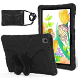 Samsung Galaxy Tab A11+ (Plus) / A9+ (Plus) EIDERWOOD Kids Case - Butterfly Kickstand Case - Black