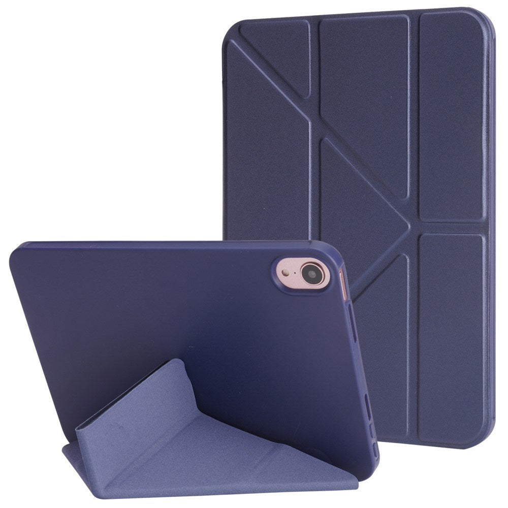 EIDERWOOD iPad Air 11" (2024) Case - Flexible Origami Case - Dark Blue