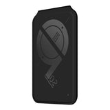 AULUMU Magnetic Card Holder with Stand Function - MagSafe Compatible - Black