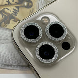 iPhone 13 / 13 Mini Camera Lens Protection with. Glitter Edge - Purple