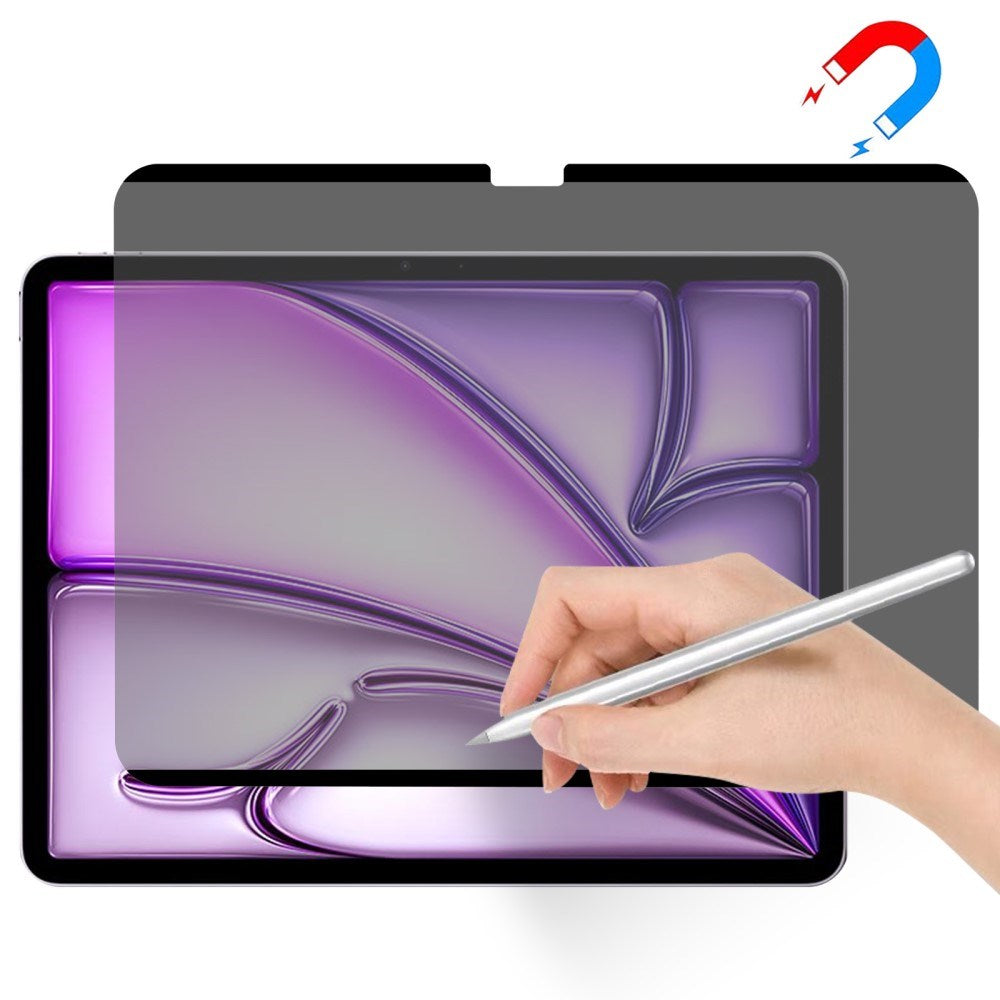 iPad Air 11" (2024) Paper Texture PET Magnetic Protective Film with Privacy