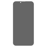 iPhone 16 Pro Hardened Glass with Privacy - Full-Fit - Black Edge