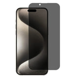 iPhone 16 Pro Max Hardened Glass with Privacy - Full-Fit - Black Edge