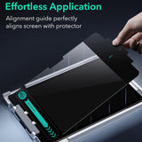 ESR iPad Air 11" (2024) Tempered Screen Protector incl. Mounting Frame - 2 Pcs. - Transparent