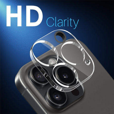 NORTHJO iPhone 15 Pro / 15 Pro Max Tempered Camera Lens Glass - Transparent