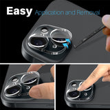NORTHJO iPhone 15 / 15 Plus Tempered Camera Lens Glass - Transparent