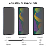 Oppo A60 Full Fit Tempered Screen Protector Glass - Privacy Function - Transparent