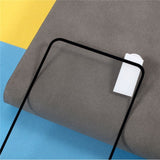 Oppo A60 Tempered Glass Screen Protector - Transparent / Black Edge