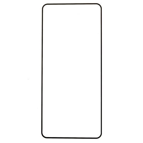 Oppo A40 Tempered Glass Screen Protector - Transparent / Black Edge