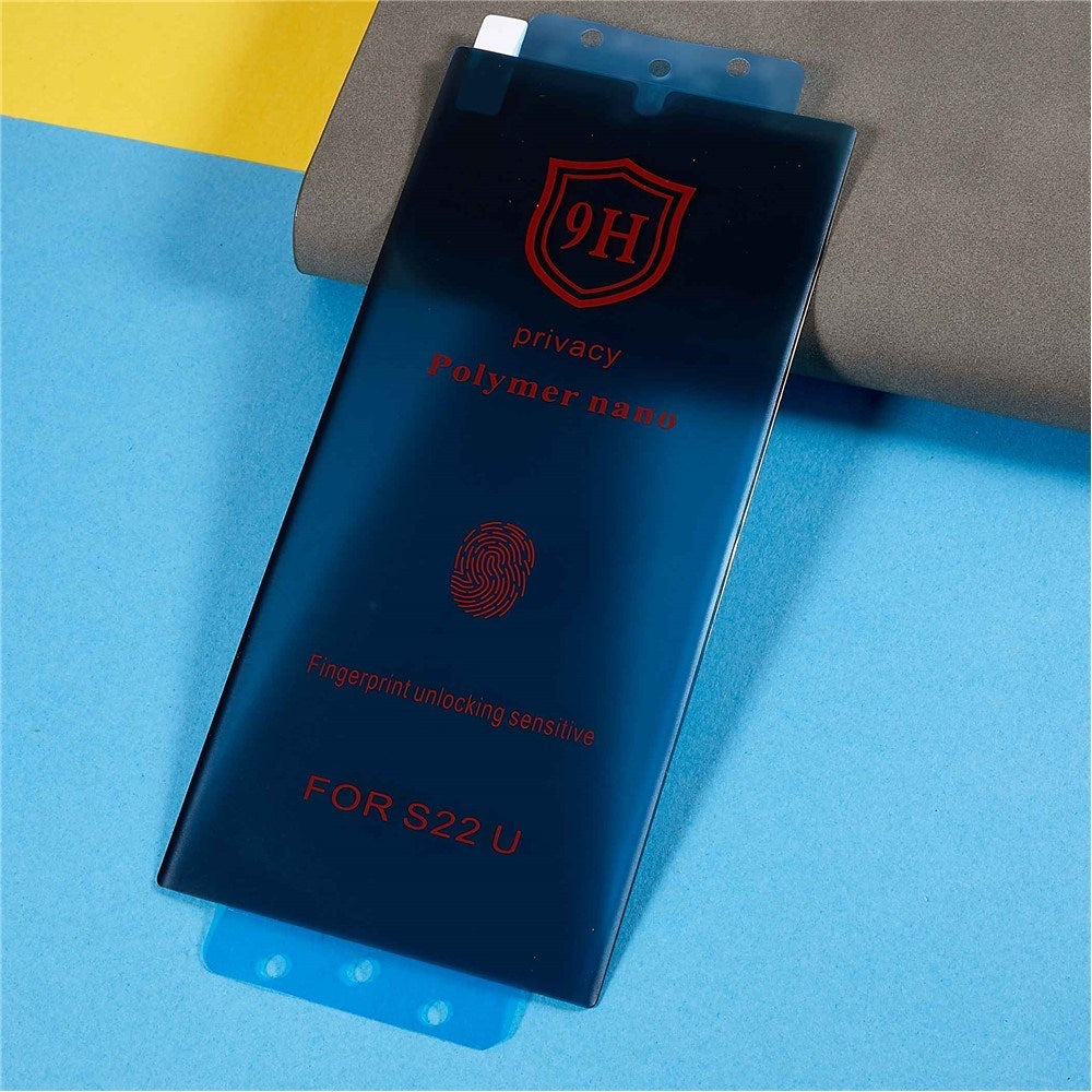 Samsung Galaxy S22 Ultra Screen Protector with Privacy Function - Transparent