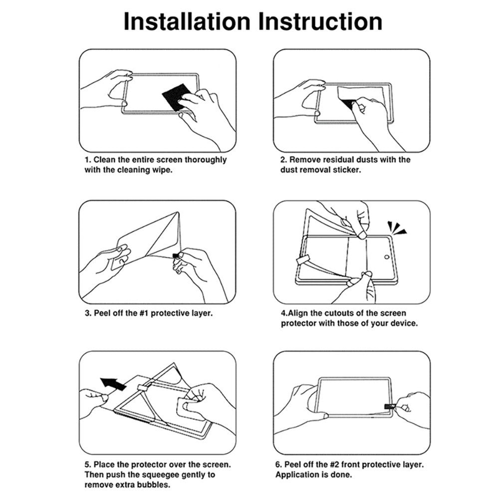 MacBook Air 11 Privacy Screen Protector Film - Transparent