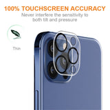 iPhone 12 Pro Amorus Protective Glass for Camera Lens - Transparent