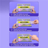 iPad 11" (2025) / iPad 10.9" (2024 / 2022) Tempered Screen Protector Glass with Installation Tool - Transparent