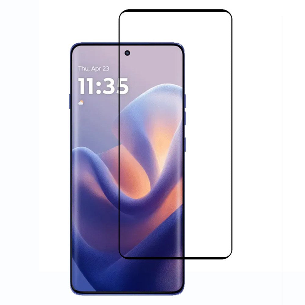 Motorola Edge 60 Pro Screen Protector Glass - Transparent / Black