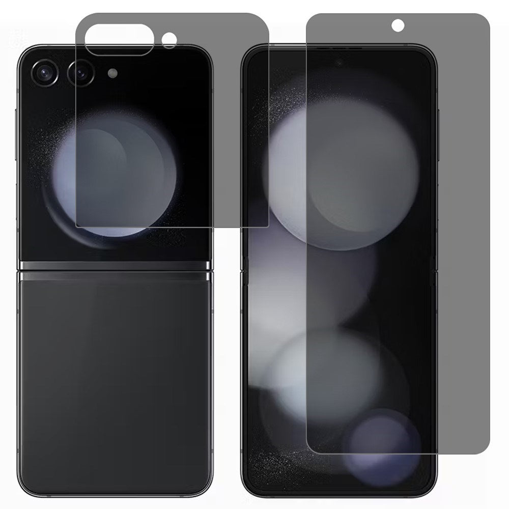 Samsung Galaxy Z Flip7 Screen Protector with Privacy Feature - Transparent