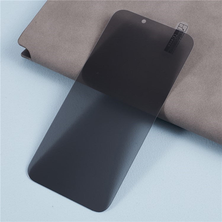 iPhone 17 Pro Max Tempered Screen Protector Glass - Privacy Function - Transparent