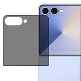 Samsung Galaxy Z Flip7 Tempered Screen Protector Glass - Privacy Function - Transparent